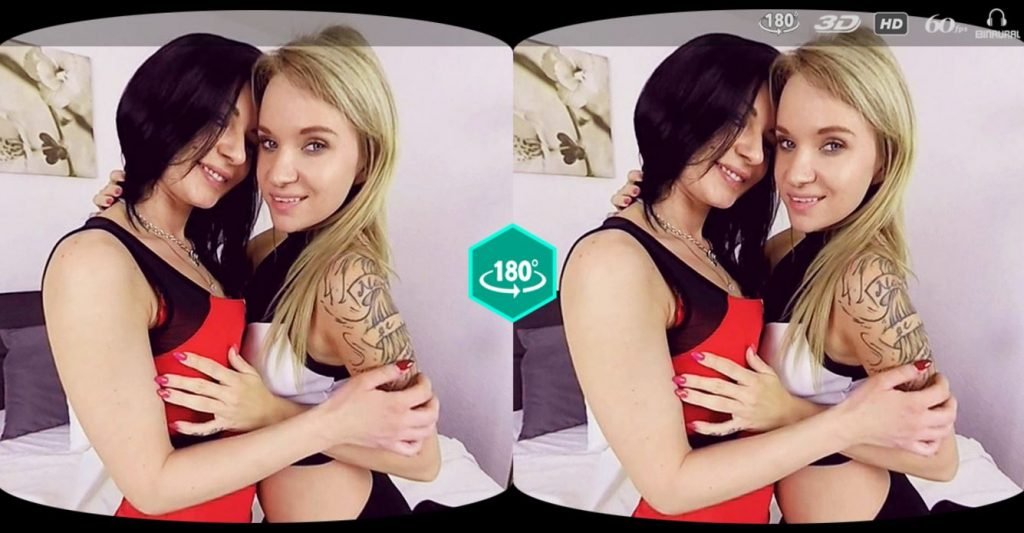 Beautiful Czech VR Teen Lesbian Show.